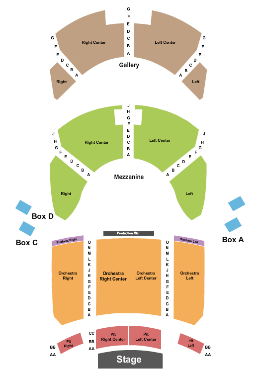 Lexington Opera House Theo Von Seating Chart
