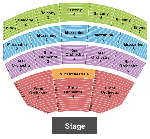The Theatre Theo Von Seating Chart